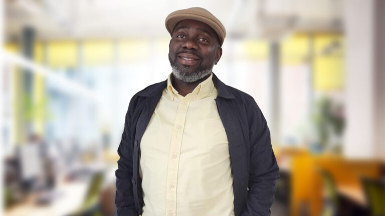 Photo of Olu, a Presenting Officer working in the Appeals, Litigation and Administrative Review team at the Home Office. 